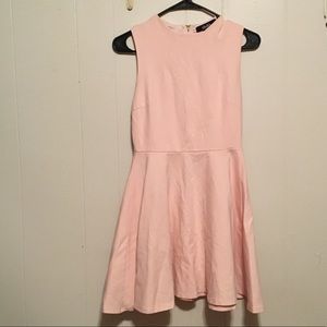 Lulus pink skater dress